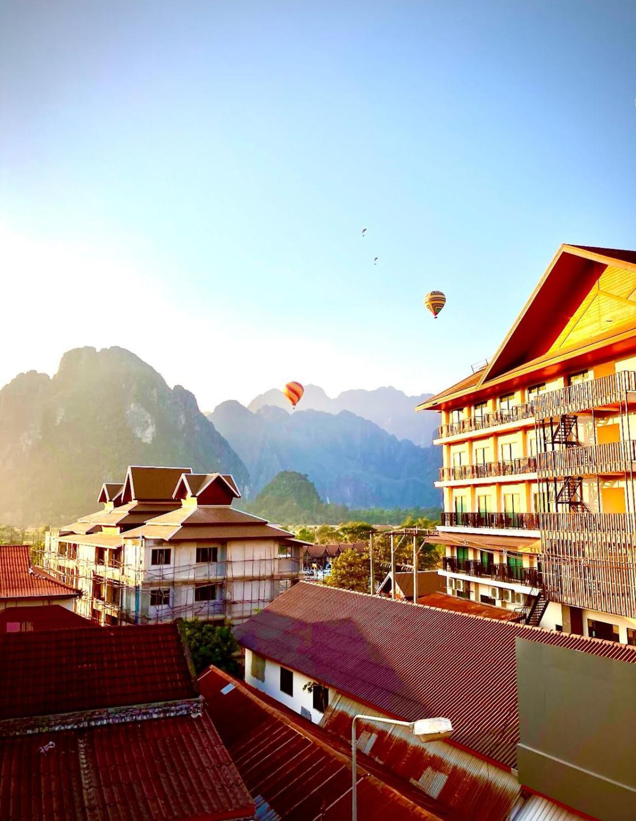 Vang Vieng Ruby Backpackers Hostel Экстерьер фото