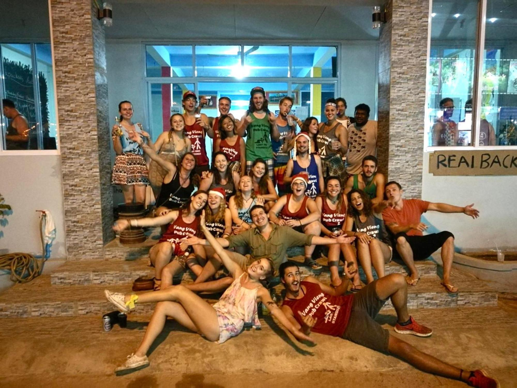 Vang Vieng Ruby Backpackers Hostel Экстерьер фото